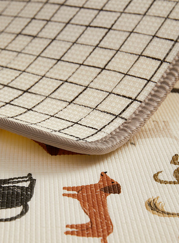 Yokina Dog Park Reversible Waterproof Baby Play Mat - Erbanica