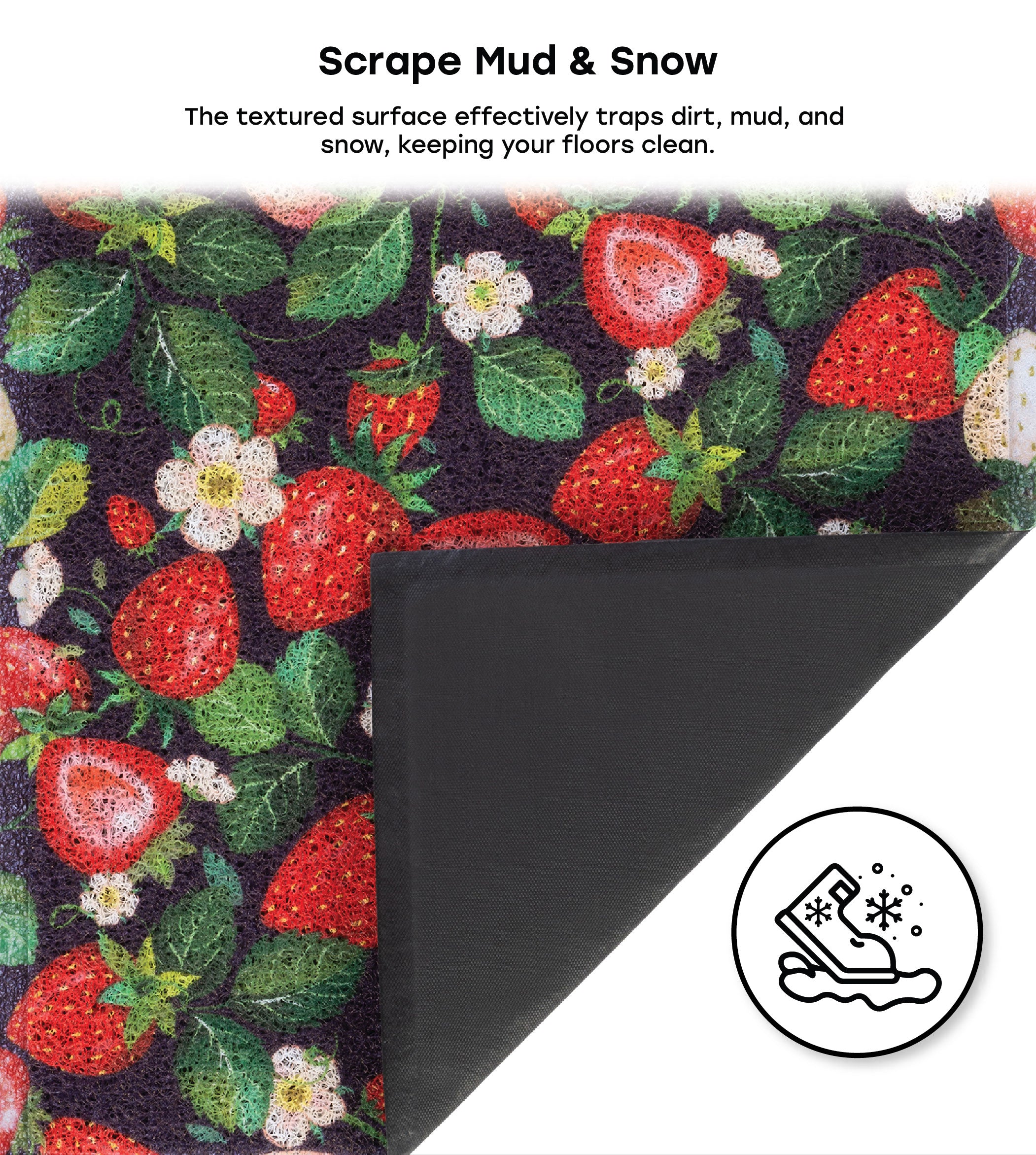 Matologie Very Berry Easy Clean Indoor-Outdoor Door Mat
