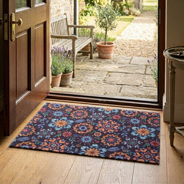 Matologie Kaleidoscope Multicolor Easy Clean Indoor-Outdoor Door Mat - Erbanica