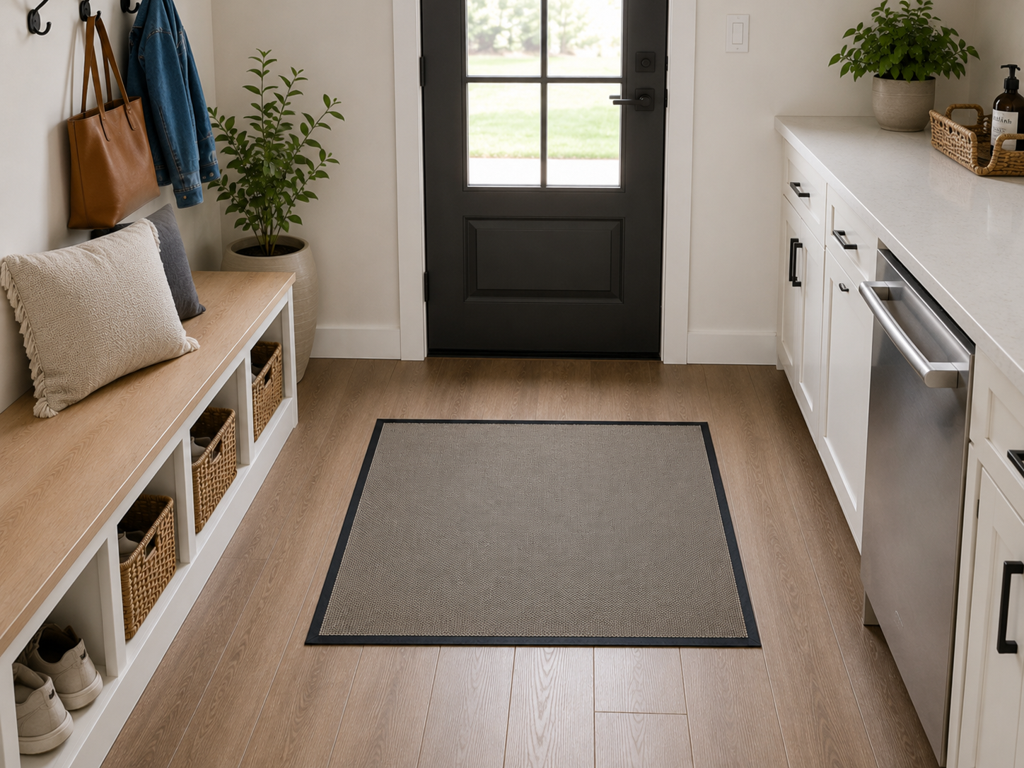Silver Grey Gold Multi Utility Mat - Erbanica