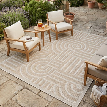 Quick Dry Indoor Outdoor Rug for Patio Backyard Deck Balcony Terrace Garden Pool Side Summer Extra Durable UV Protected Easy to Clean