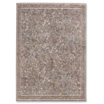 Romantic Taupe Vintage Rug