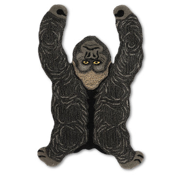 Kids Jungle Animals Chimpanzee Wool Rug