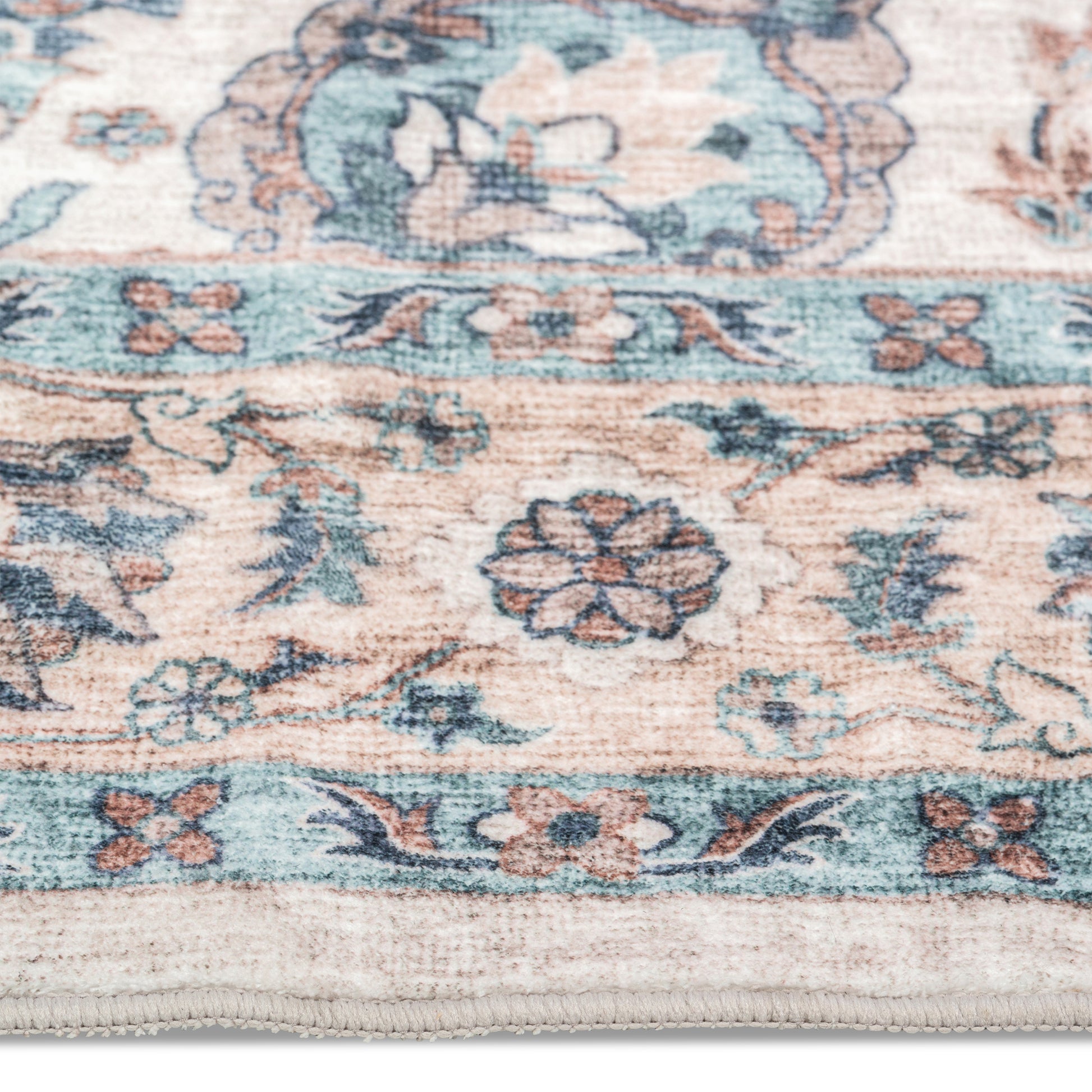 Timeless Antique Ultra-Soft Multicolor Washable Rug