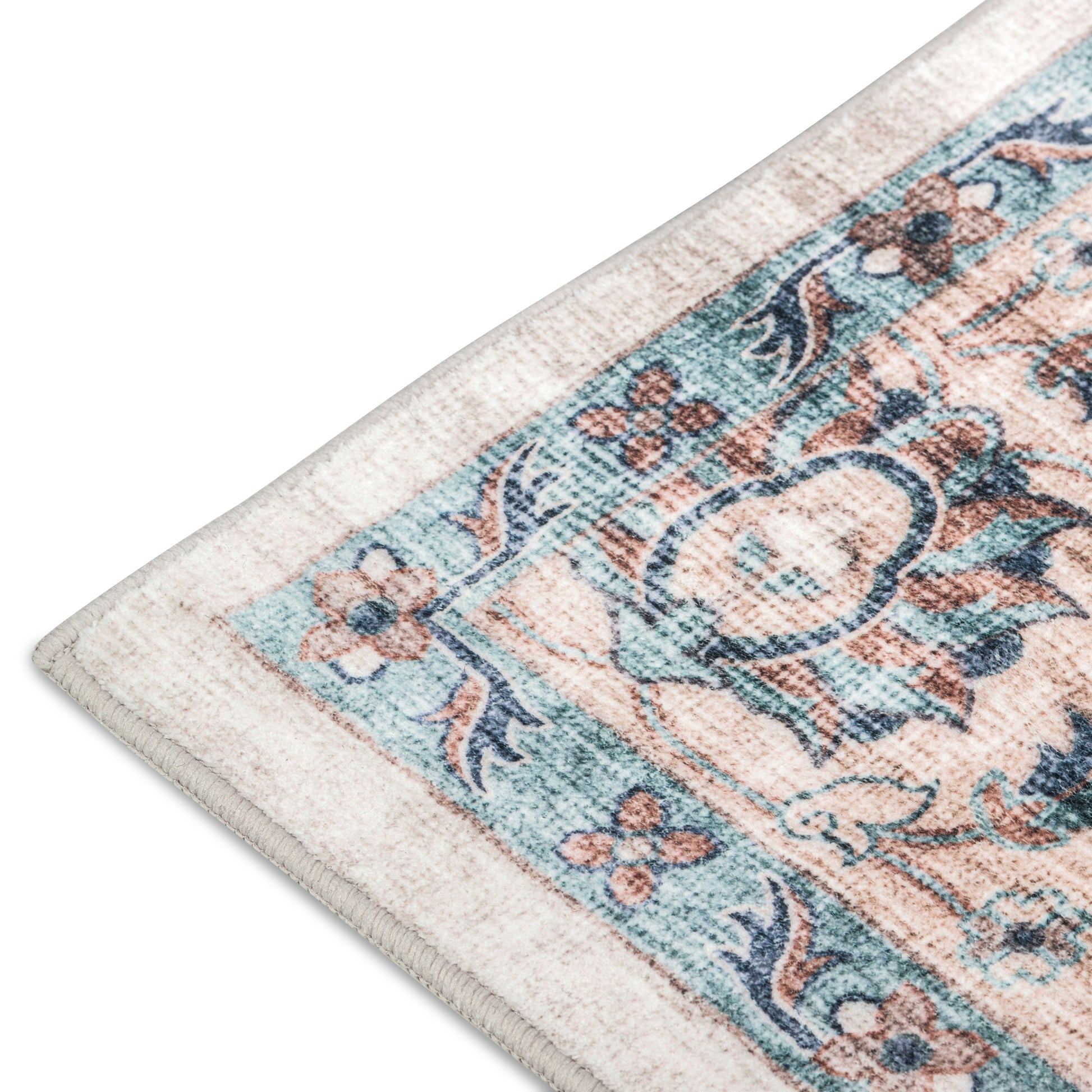 Timeless Antique Ultra-Soft Multicolor Washable Rug