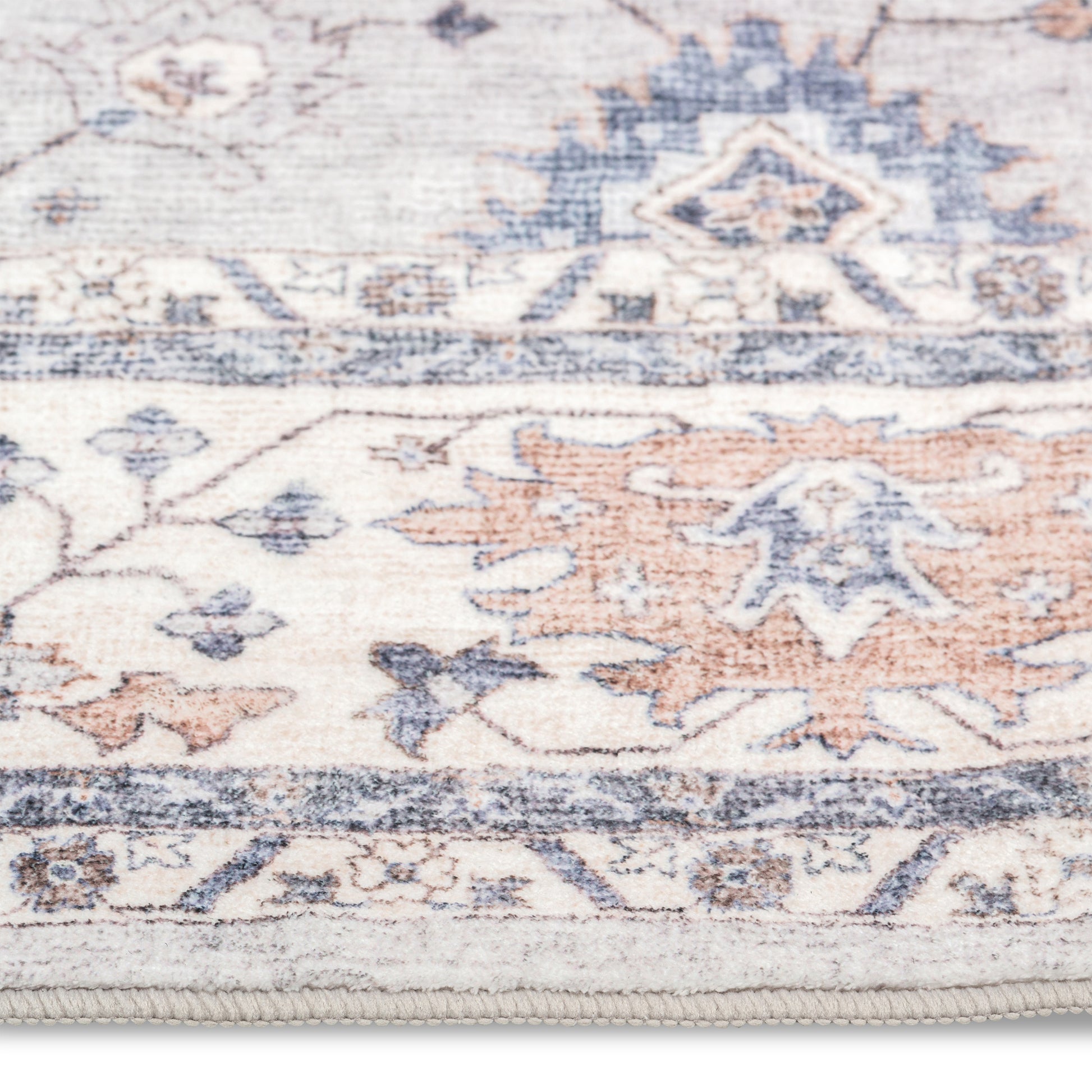 Weathered Persian Ultra-Soft Multicolor Washable Rug