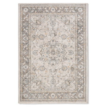 Marigold Floral Distressed Rug