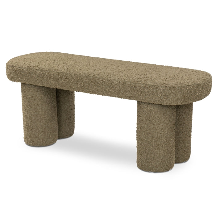 Venn Forest Bouclé Fabric 39" Bench