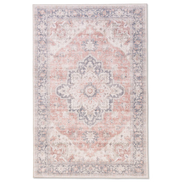 Vintage Coral Premium Washable Rug