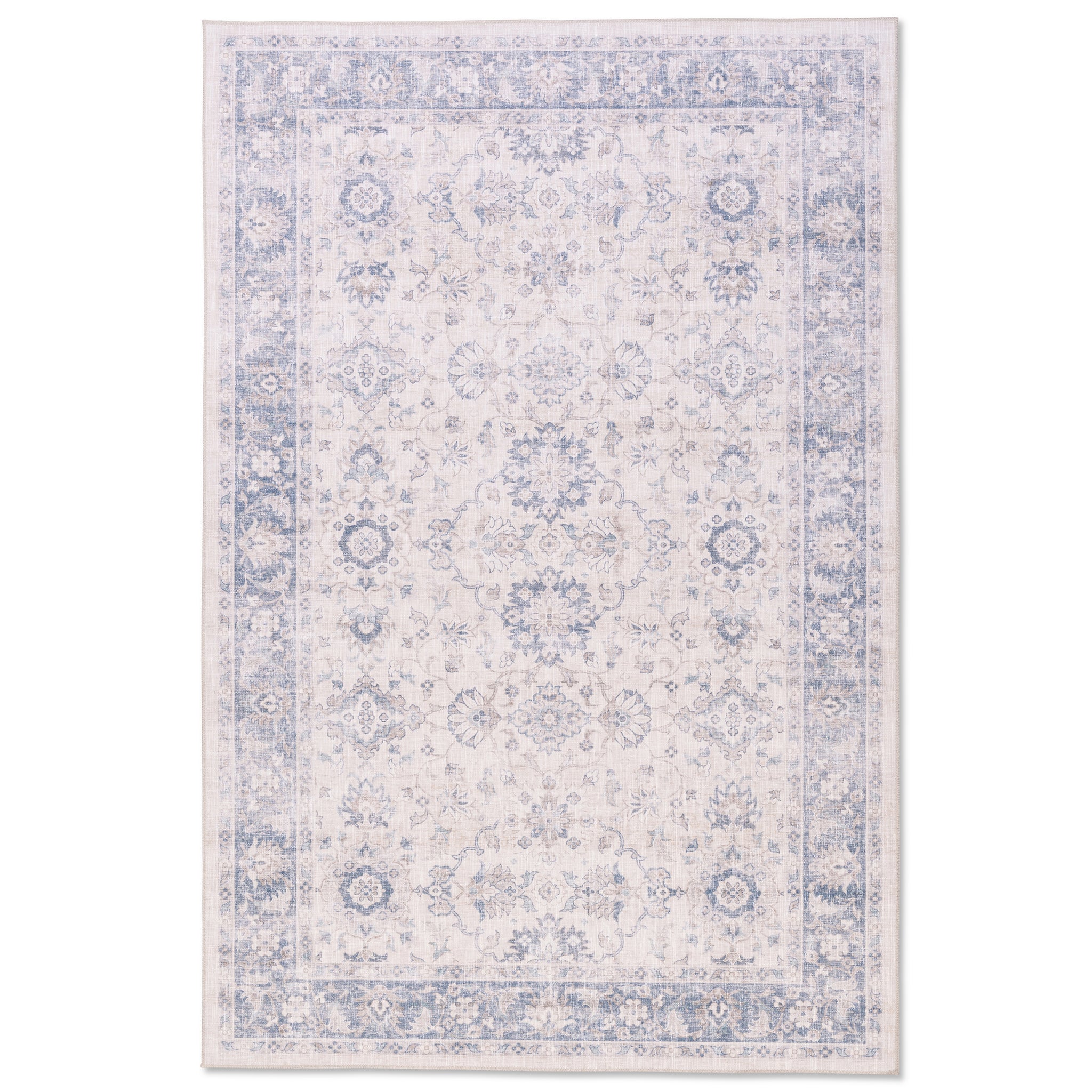 Blush Beige Premium Washable Rug