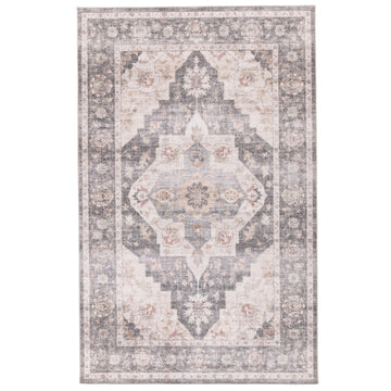 Beige Ivory Quartz Premium Washable Runner Rug