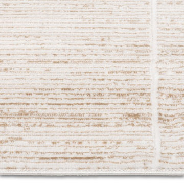 Modern Geometric Mid-Century Ivory Rug - Erbanica