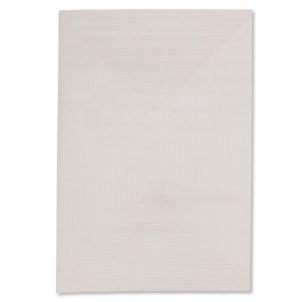 Modern Geometric Nomad Lines Taupe Rug