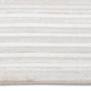 Modern Geometric Mid-Century Grey Ivory Rug - Erbanica