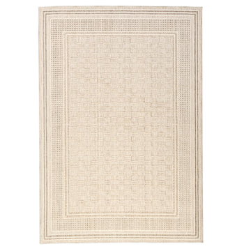 Symmetry Solid Recycled Cotton Rug