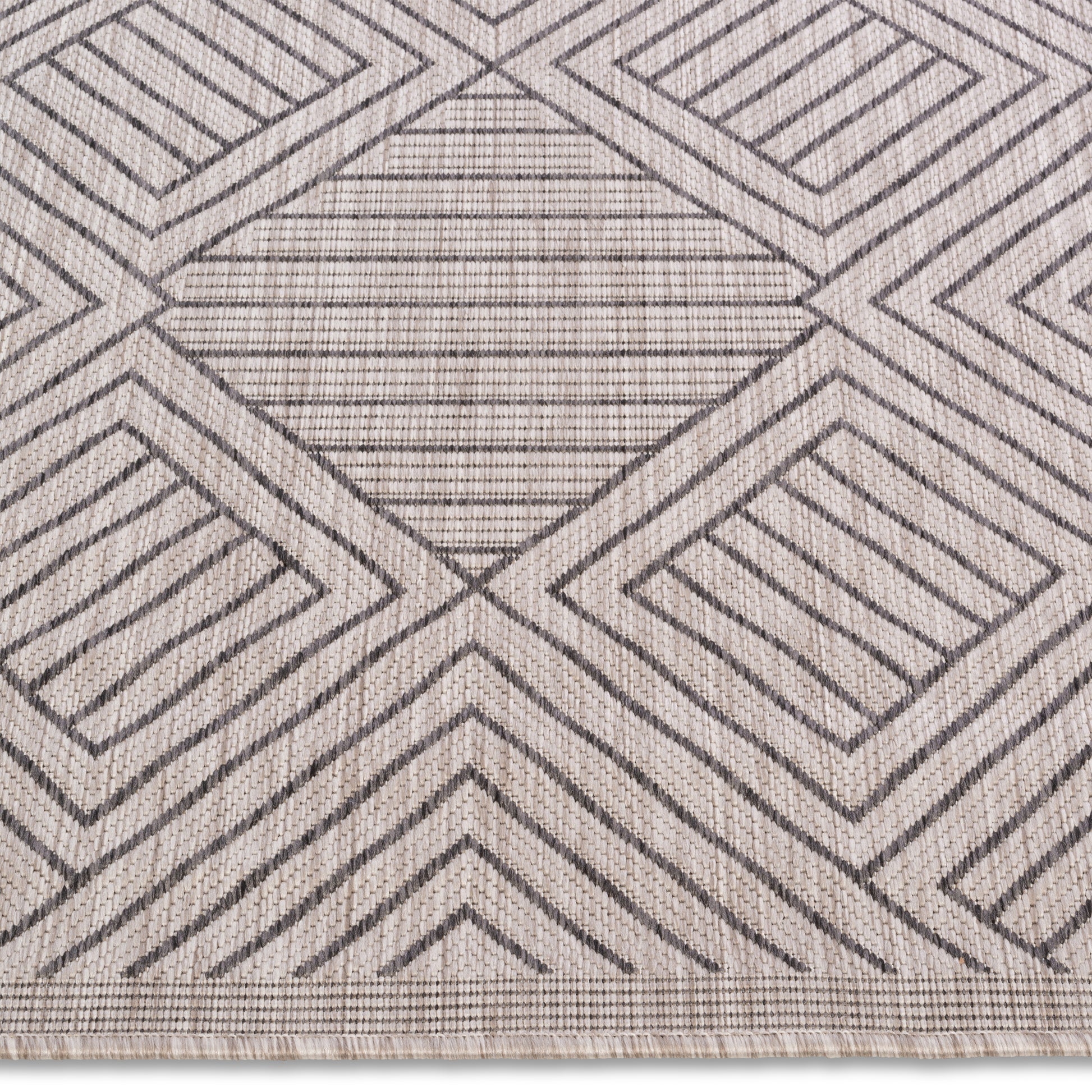 Quick Dry Durable Indoor Outdoor Rug for Patio and Deck Easy to Clean Geometric 