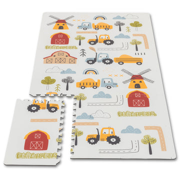 Kids Puzzle Play Mat - Bright Country Life