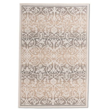 Vintage Haven Beige Ornamental Outdoor Rug - Erbanica