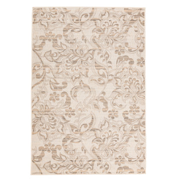 Garden Vine Beige Outdoor Rug