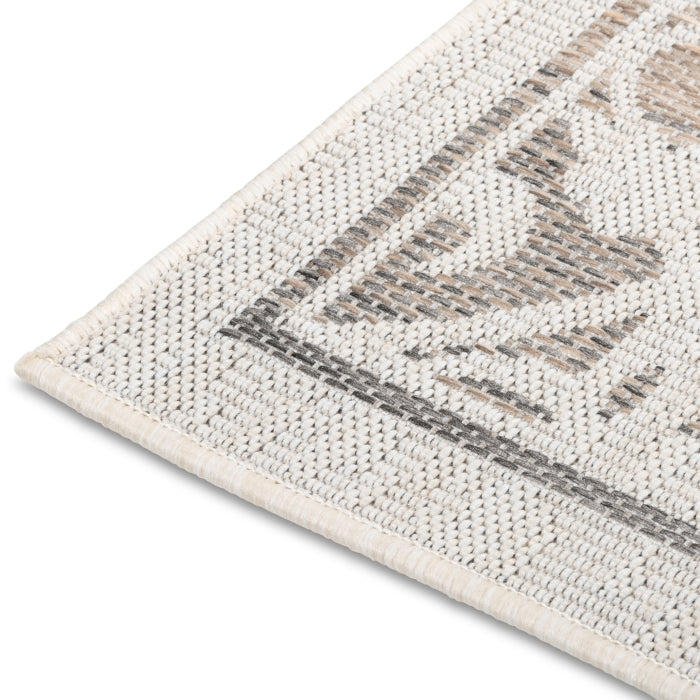 Vintage Haven Beige Ornamental Outdoor Rug - Erbanica