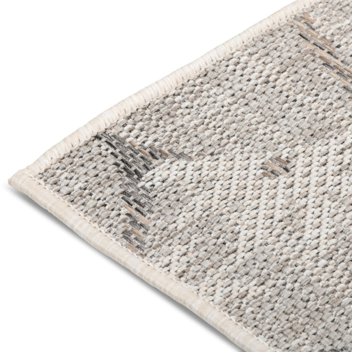 Palm Leaf Beige Outdoor Rug - Erbanica