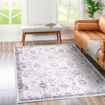 Ultra Soft Touch Transitional Multicolor Indoor Rug