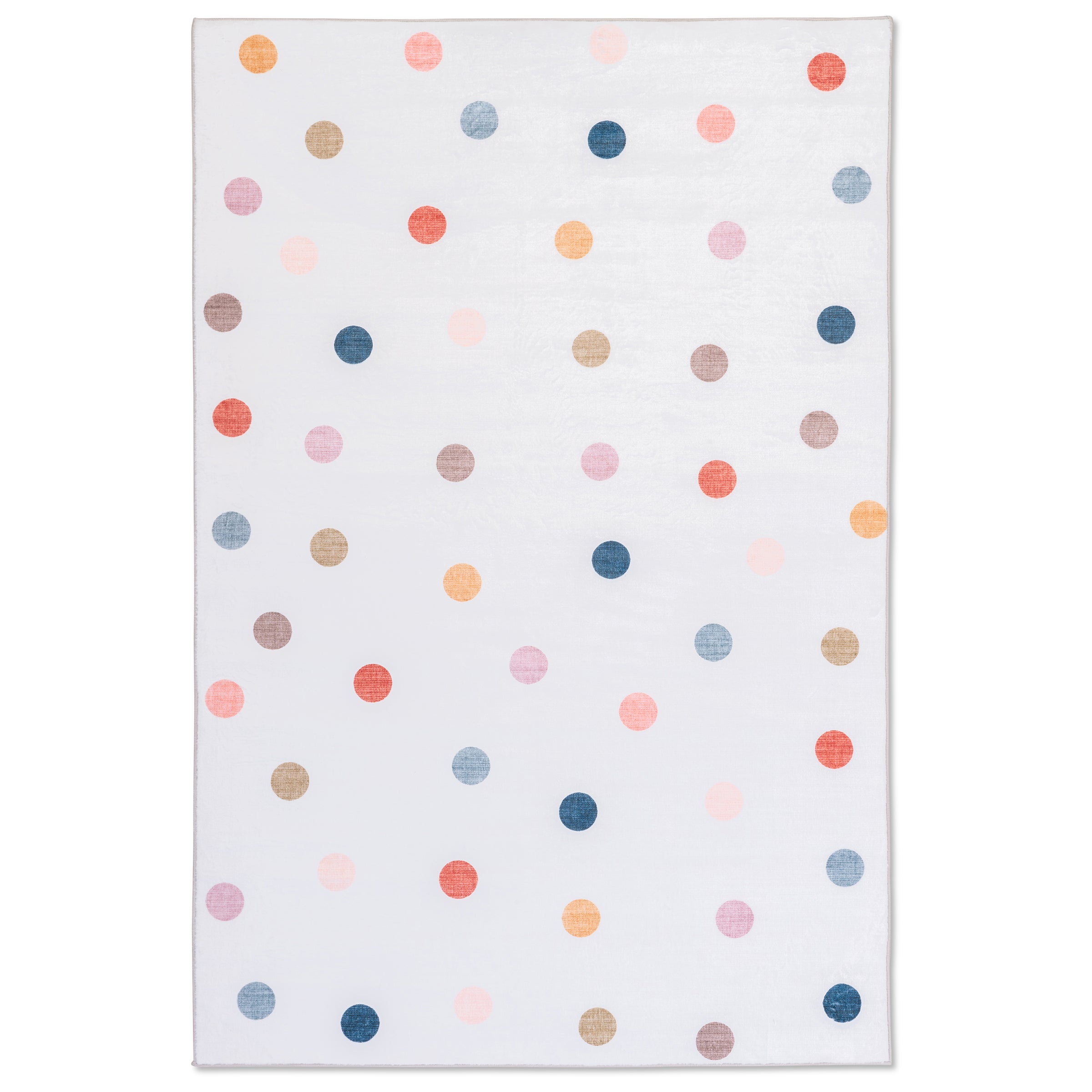 Soft Pastel Rug Kids Soft Pastel Rug - Rainbow, Stars with Clouds | Erbanica