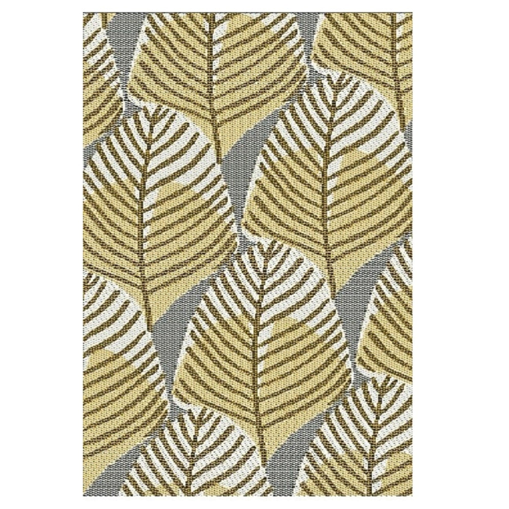 Fiesta Large Leaves 34 Indoor/Outdoor Plastic Rug