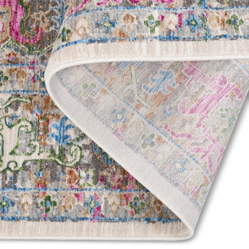 Vintage Blush Medallion Rug - Erbanica