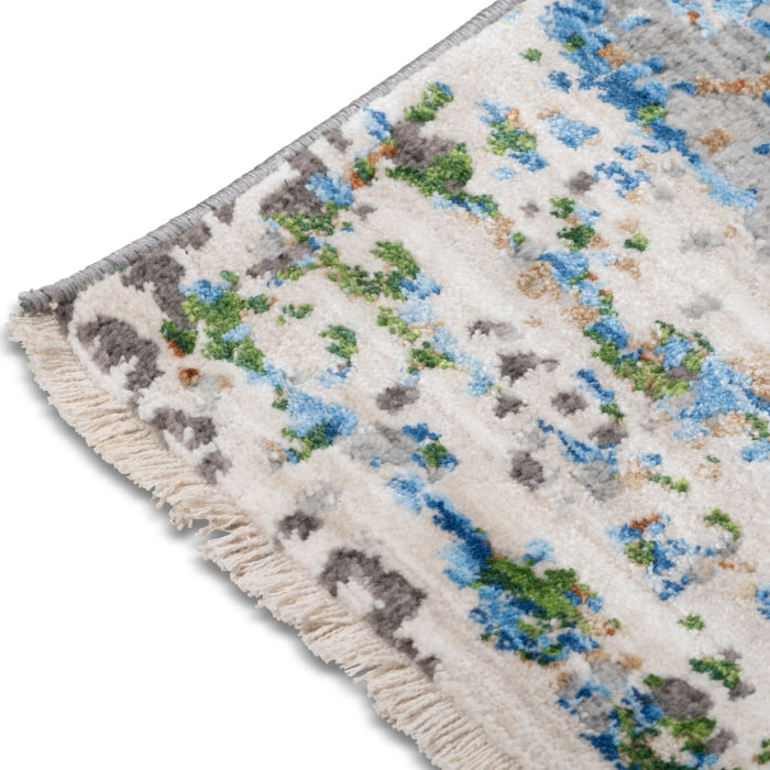 Coral Abstract Harmony Rug - Erbanica