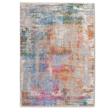 Coral Abstract Harmony Rug - Erbanica