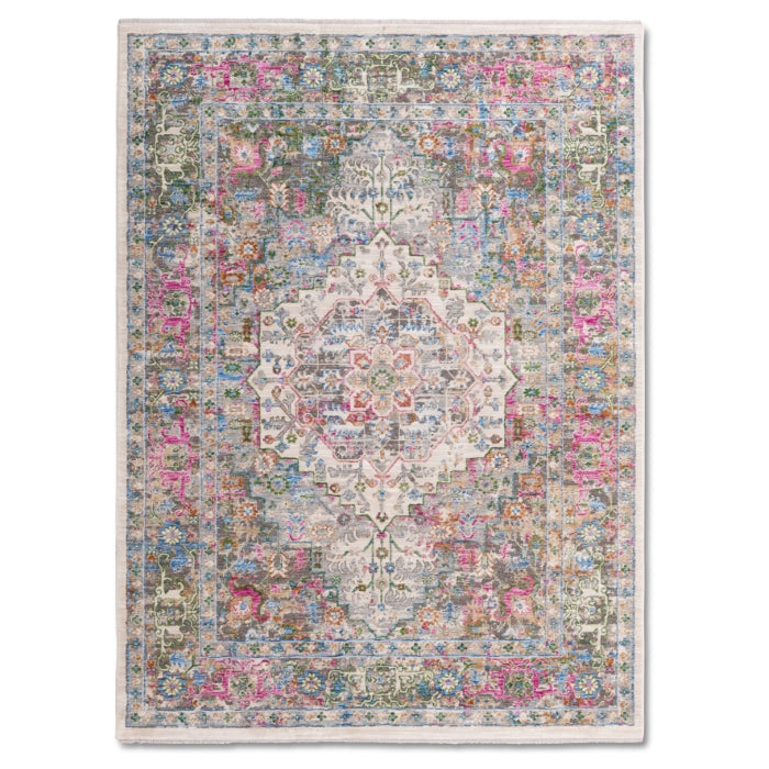 Vintage Blush Medallion Rug - Erbanica