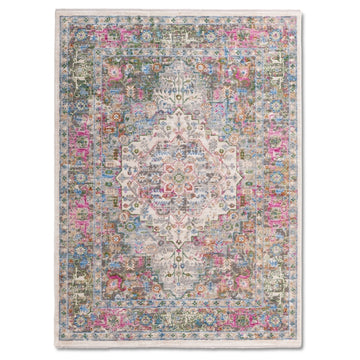 Vintage Blush Medallion Rug - Erbanica