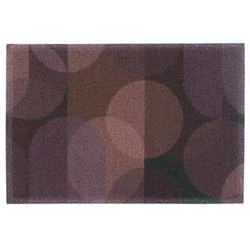 Matologie Dark Sienna Bokeh Easy Clean Indoor-Outdoor Door Mat