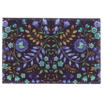 Matologie Twilight Blossom Easy Clean Indoor-Outdoor Door Mat