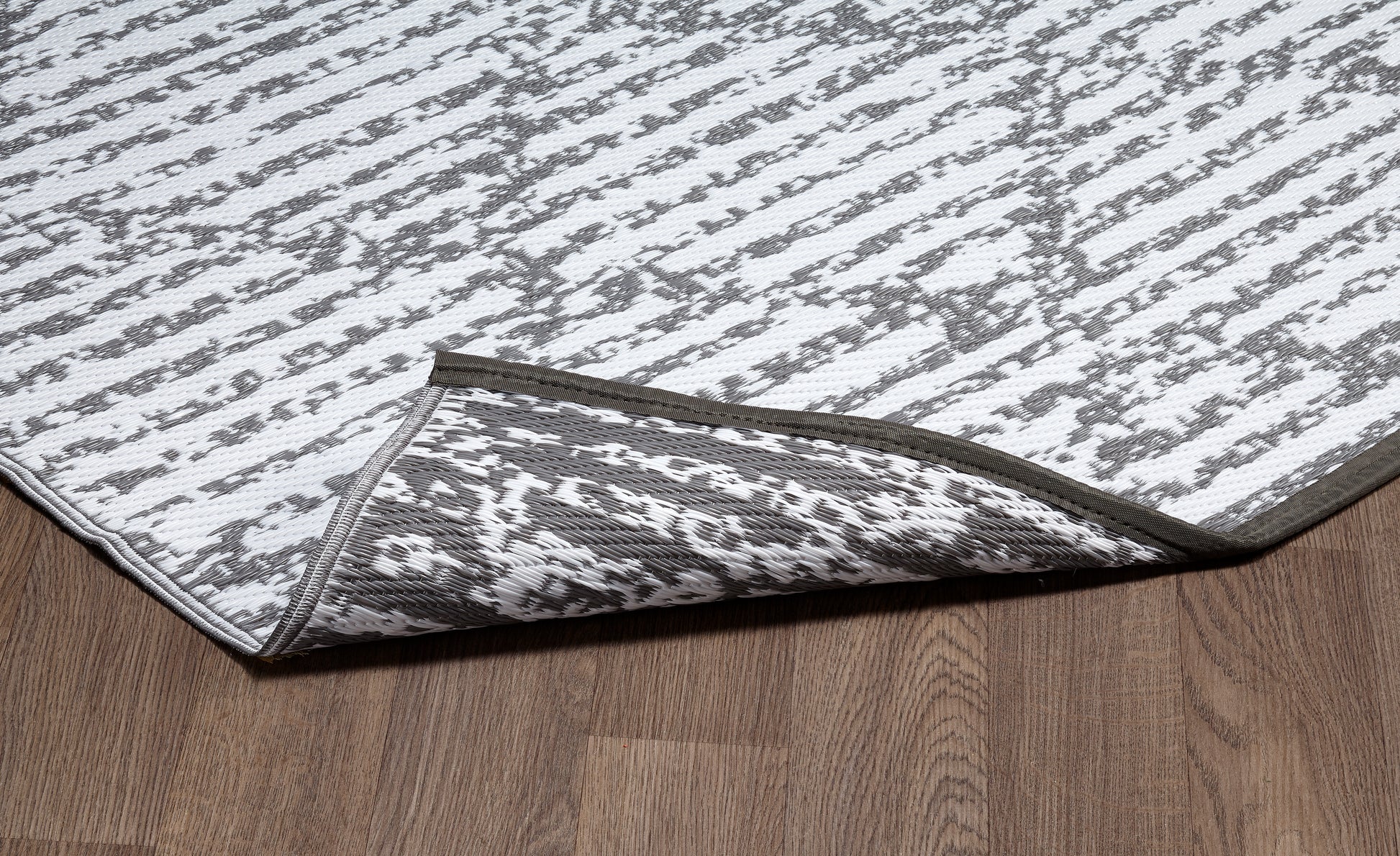 Indoor/Outdoor Grey White Reversible Rug Outdoor Area Rug, Outdoor carpet, outdoor mat, picnic mat