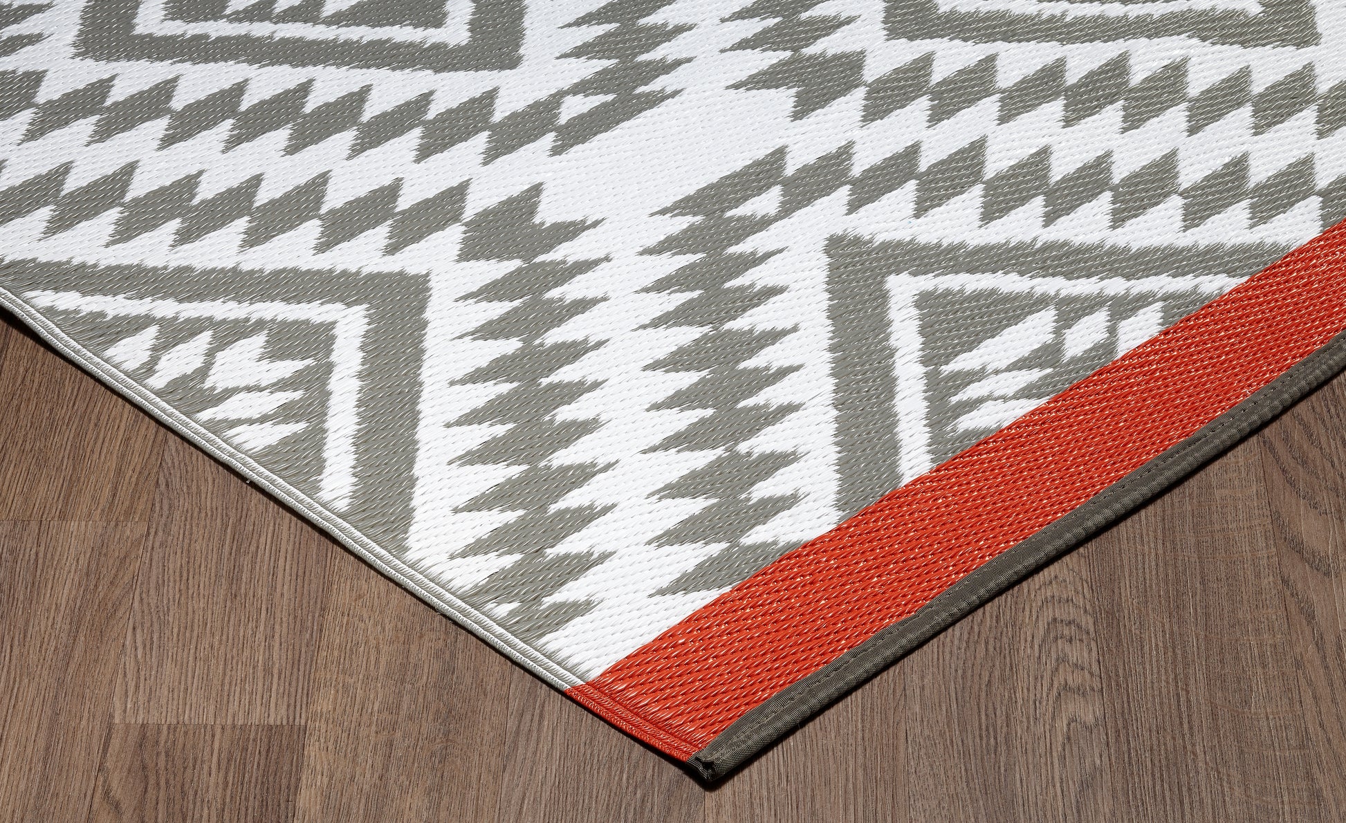 Indoor/Outdoor Grey White Red Reversible Rug Outdoor Area Rug, Outdoor carpet, outdoor mat, picnic mat