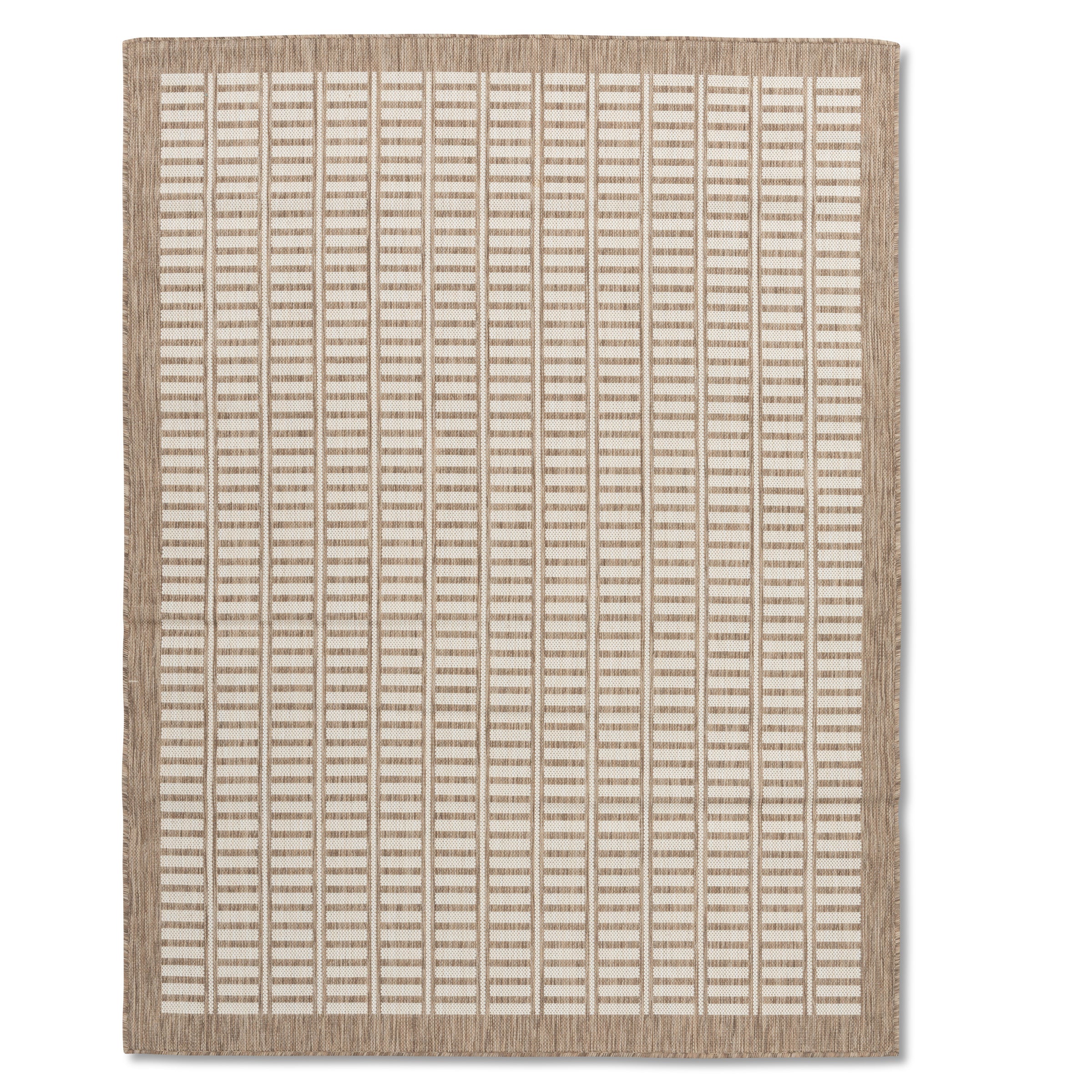 Quick Dry Basket Weave Indoor Outdoor Rug for Patio Backyard Deck Balcony Terrace