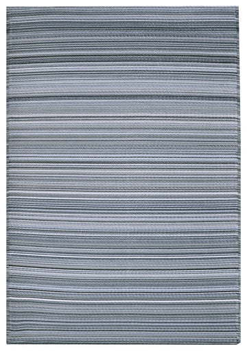 Indoor/Outdoor Grey Stripes Reversible Rug Outdoor Area Rug, Outdoor carpet, outdoor mat, picnic mat